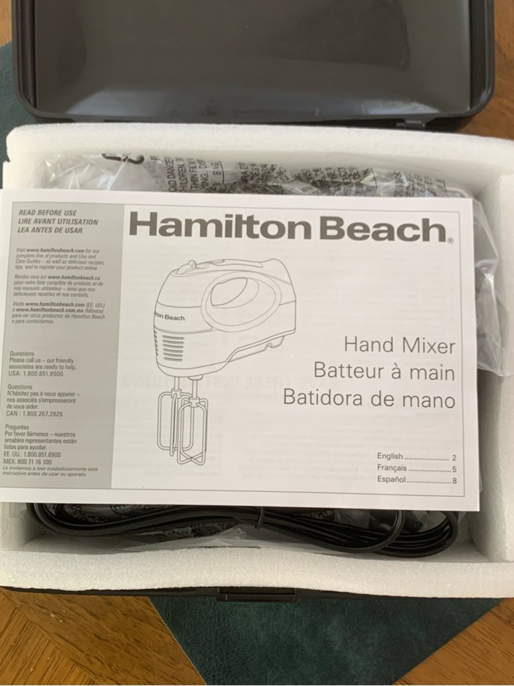 Hamilton Beach Hand Mixer